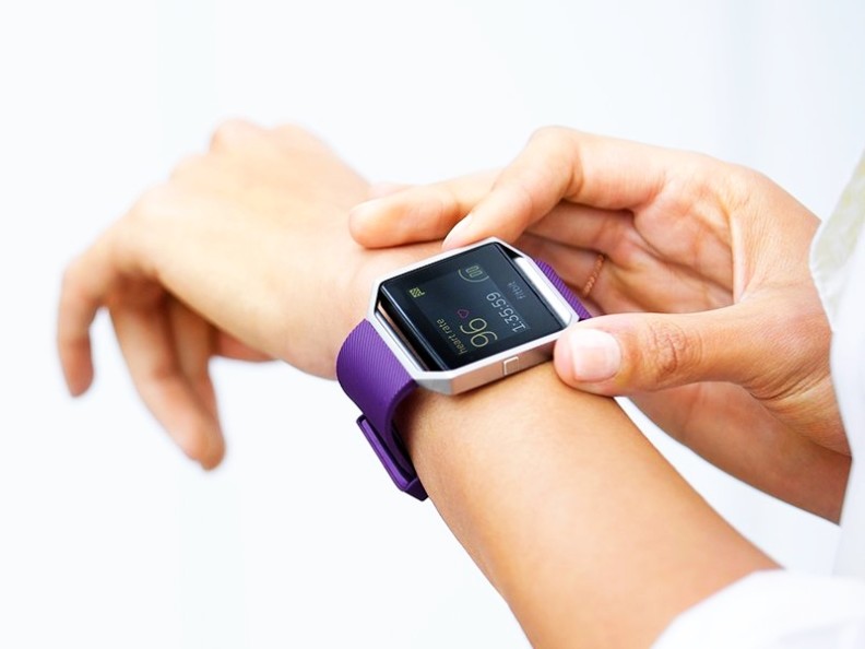 This is a photo of one of the examples of the "smart watches" used by people around the world to monitor their health and fitness.